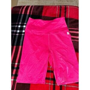 Good American pink biker shorts